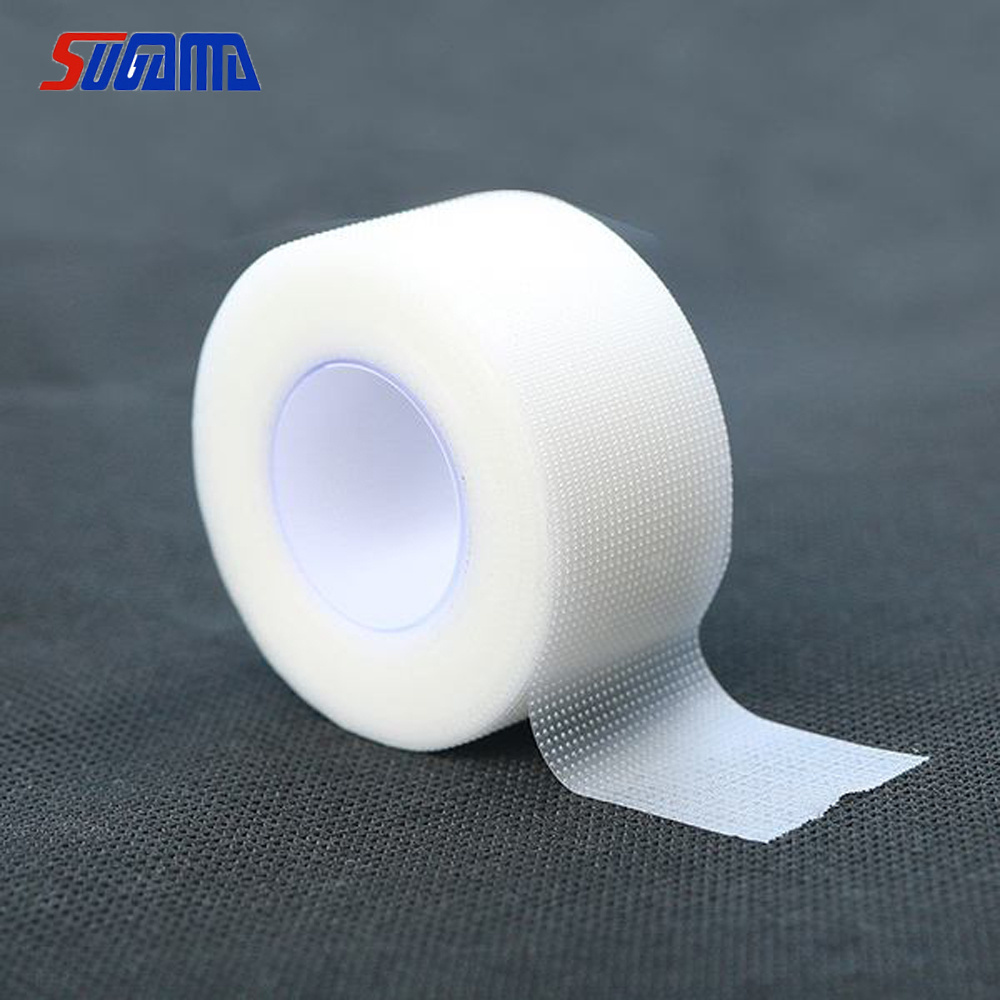 high quality breathable surgical transparent plastic PE tape