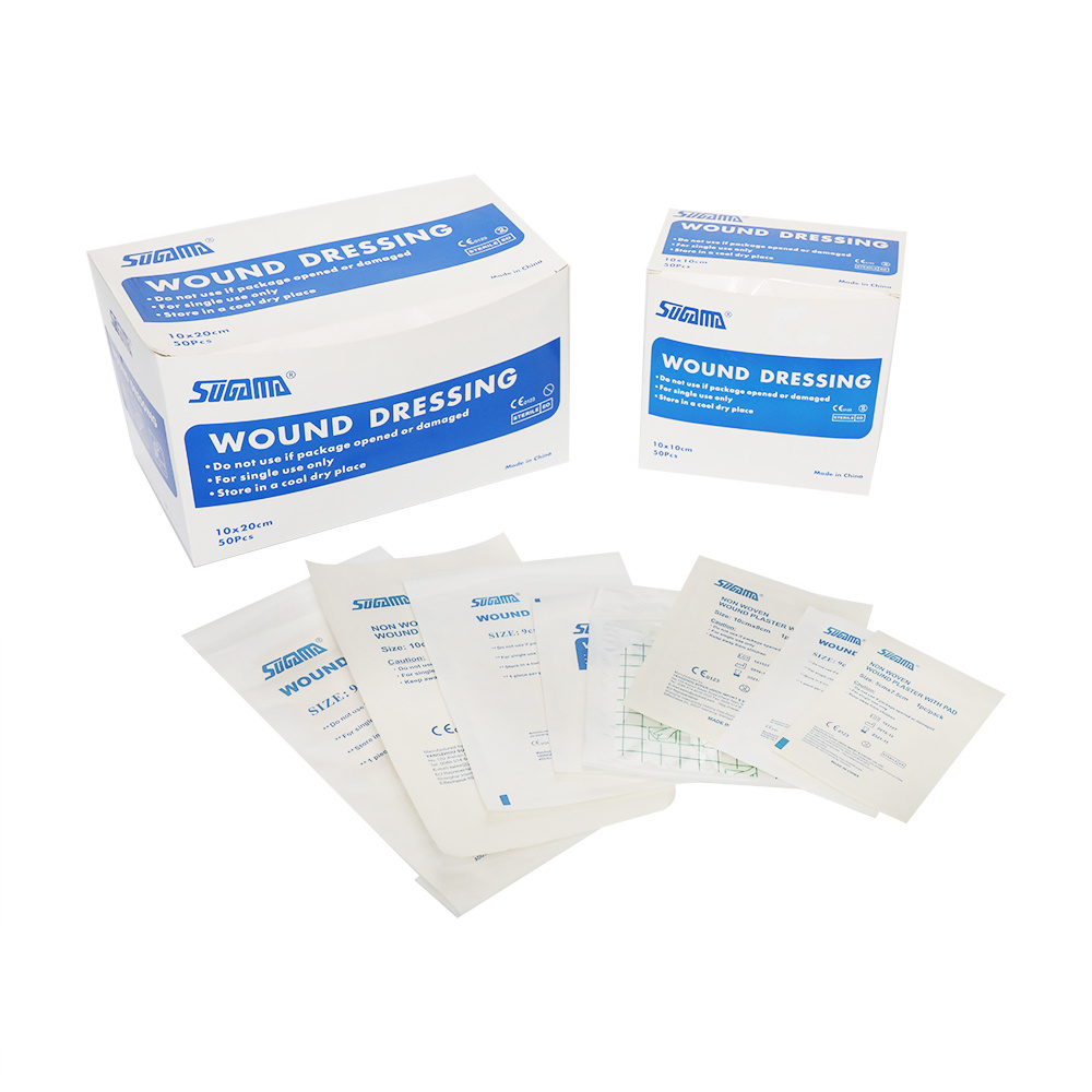 medical hydrocolloid non woven wound dressing pack set for sale