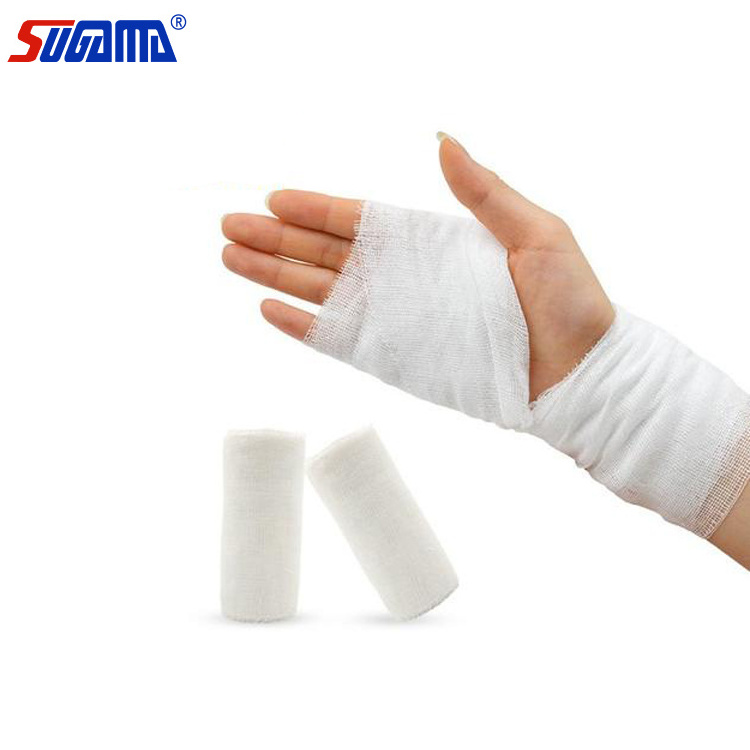 elastic compressed hemostatic sterile gauze confroming bandage