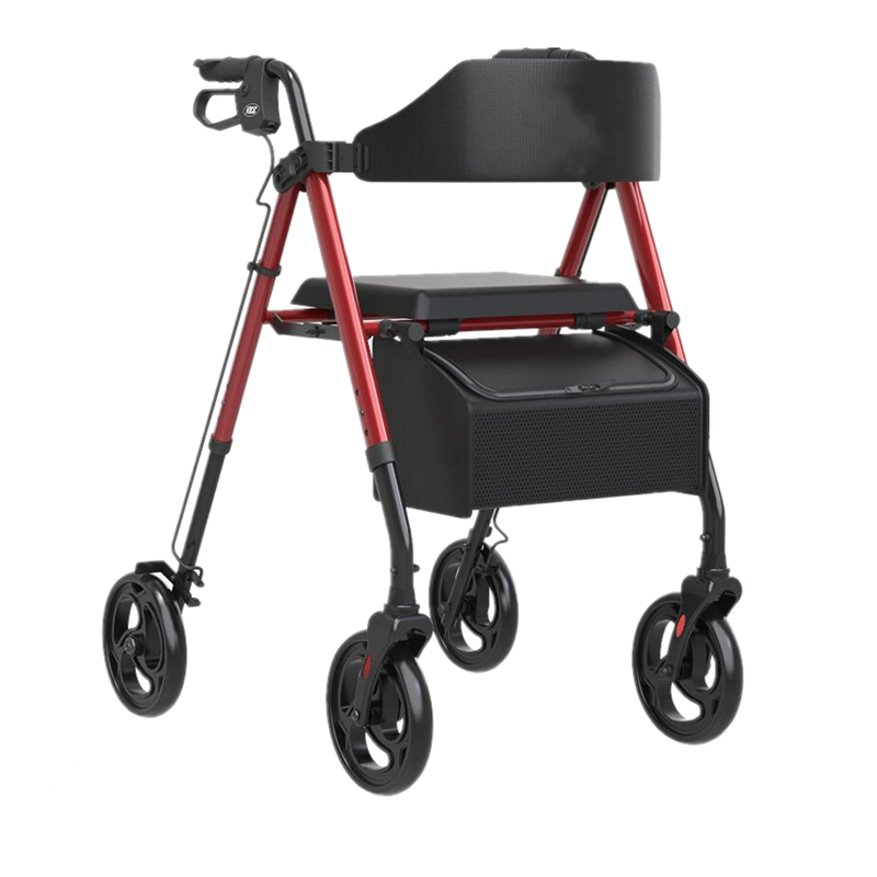 stand up rollator walker wheelchair with 4 wheels manufacturers