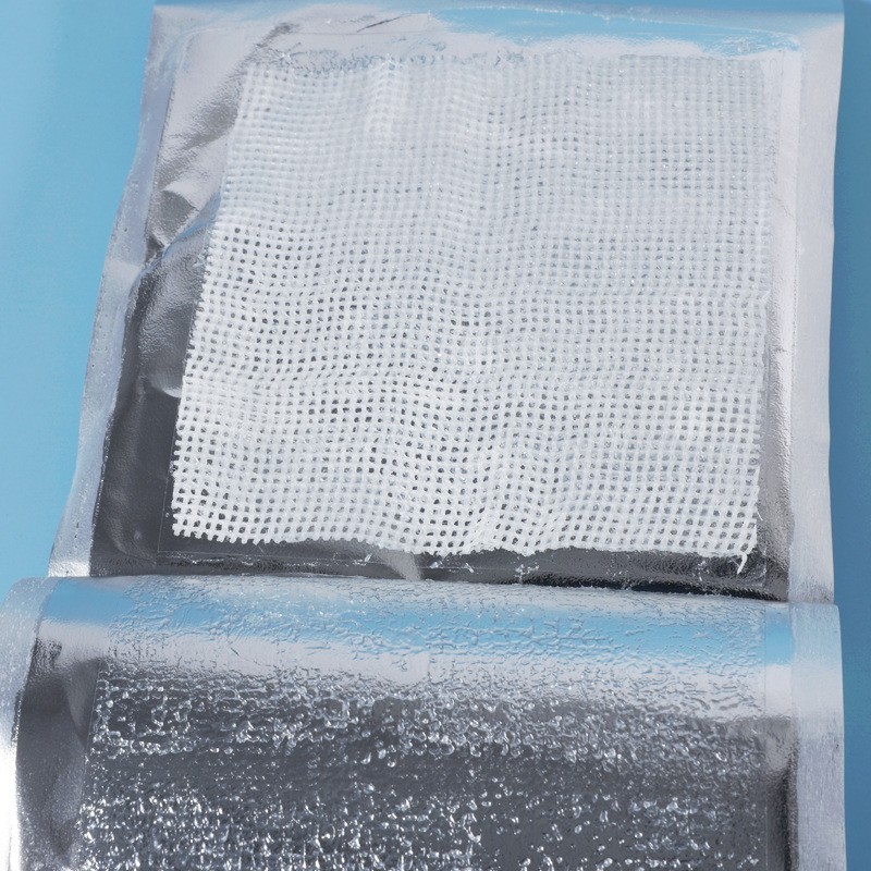 wound care paraffin gauze dressing 10 x 10cm sterile package