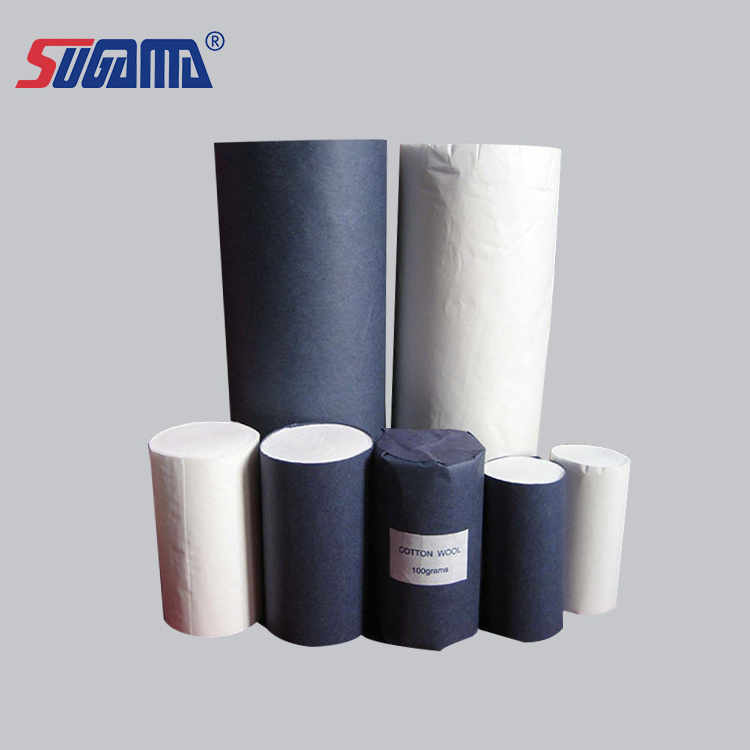 Good quality surgical 100% pure cotton roll wool suppliers