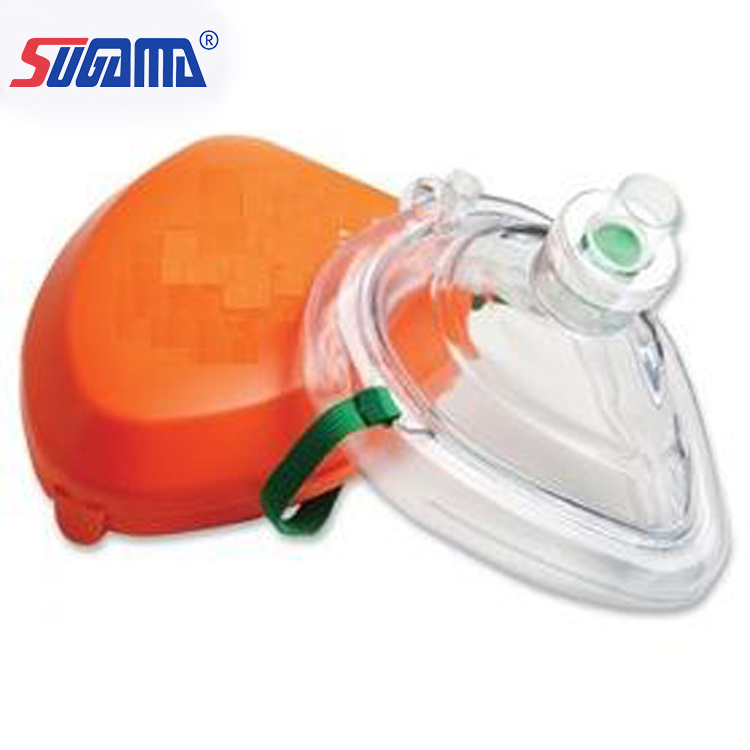 custom medical cpr rescue breathing mask kit one way valve