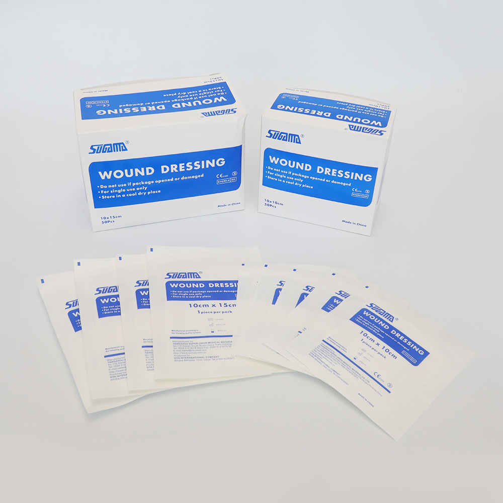 medical hydrocolloid non woven wound dressing pack set for sale