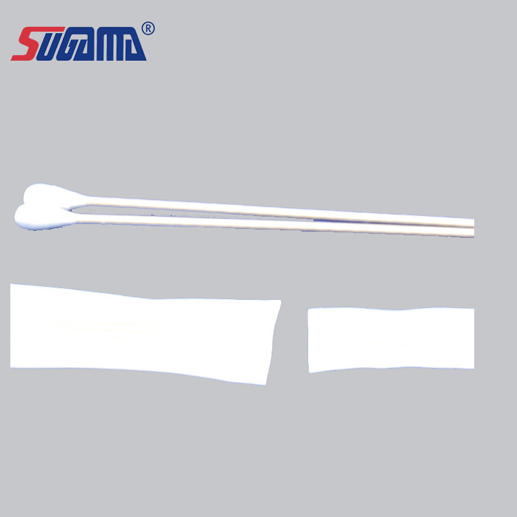 Different packages sterile cotton swab plastic stick for medical use