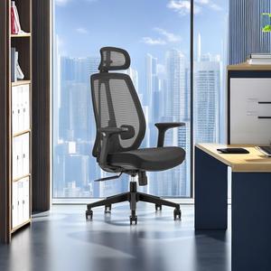 Wlzy Foshan Gray Swivel Mesh Fabric Executive Chair Net Guest Office Chairs Home Office Chair