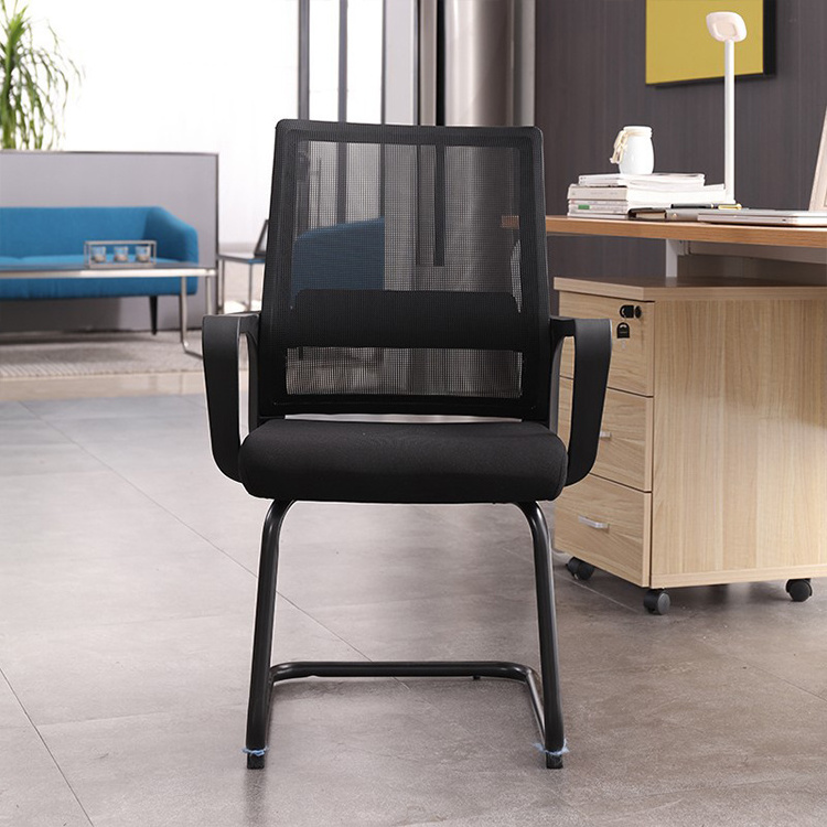 Staff Office Chair Reclining Chair Foshan Mid Back Office Metal Iron MAC Modern Living Room Revolving Chair