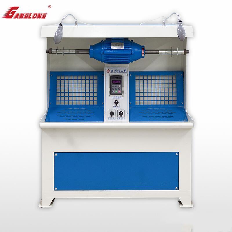 High Speed Inverter Dust Collecting Cloth Wheel/Wool Wheel Waxing Leather Shoe Polishing Machine Shoe Making Machine