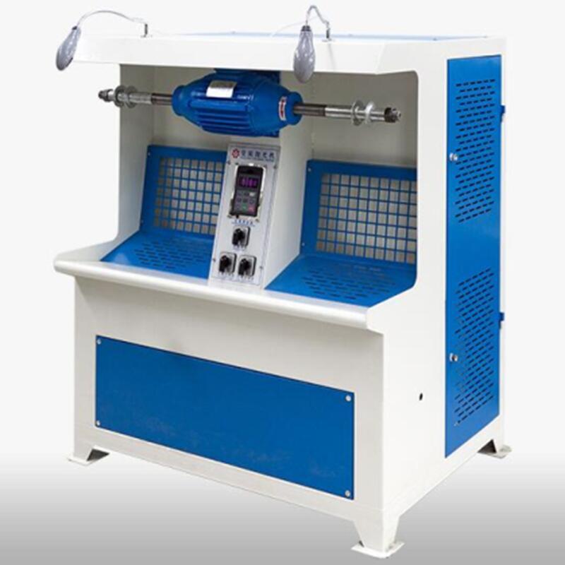 High Speed Inverter Dust Collecting Cloth Wheel/Wool Wheel Waxing Leather Shoe Polishing Machine Shoe Making Machine