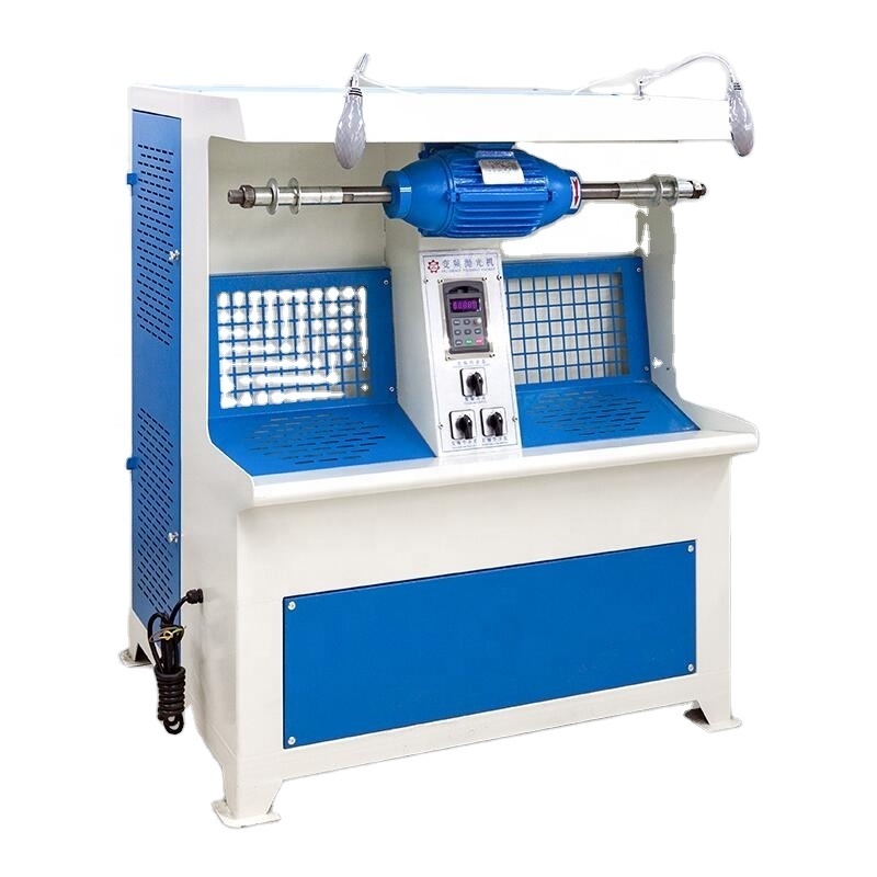 High Speed Inverter Dust Collecting Cloth Wheel/Wool Wheel Waxing Leather Shoe Polishing Machine Shoe Making Machine