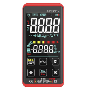 9999 Counts Touch Screen Rechargeable Digital Multimeter FS8233pro  Digital Multimeter