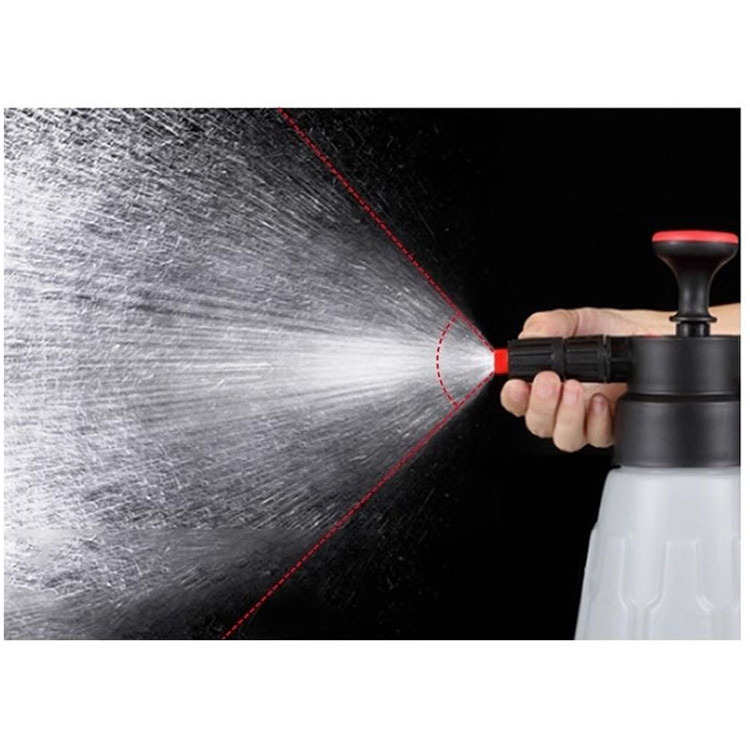 Auto Fan-Shaped 2L High-Pressure Cleaning Lance Home Garden Handheld Foam Sprayer for Car Washing Detailing Auto Cleaning Tools