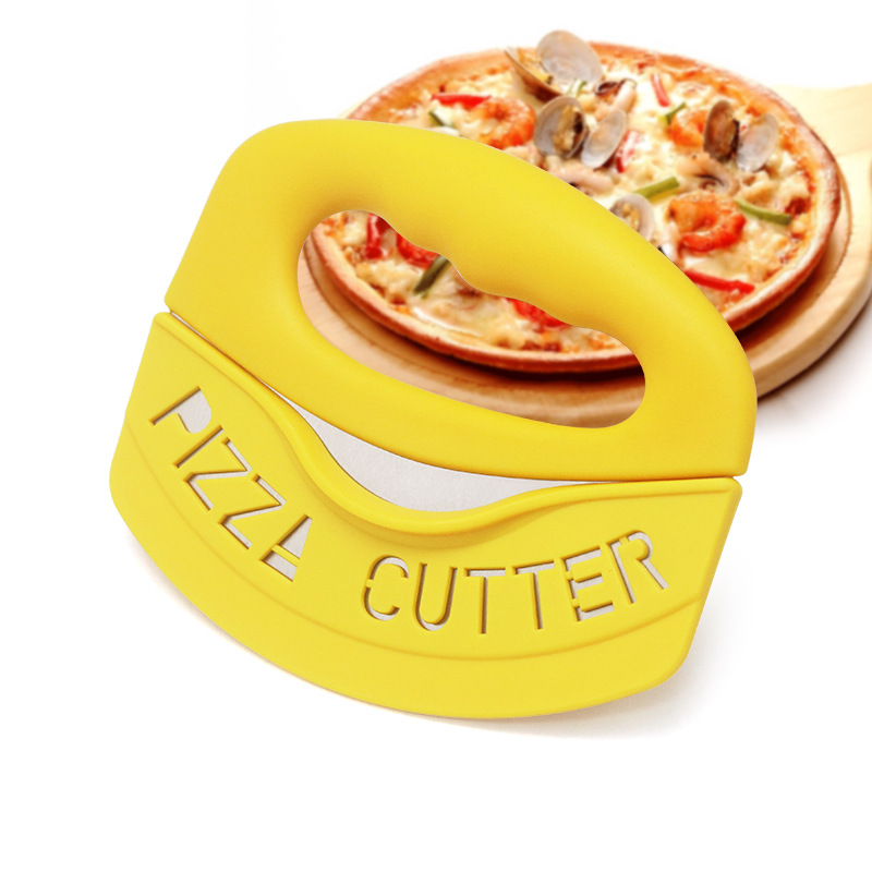 Hot Selling Stainless Steel Pizza Slicer Wheel Pizza Knife Cutters for Kitchen Tool for Crust Pie Salads