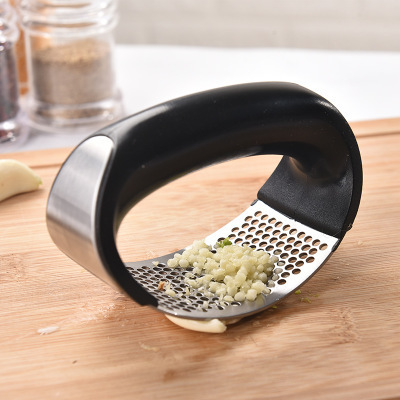 WOKA Full Range Hot Selling Kitchen Gadgets Ginger Mincer Garlic Crusher Handheld Stainless Steel Garlic Press Rocker