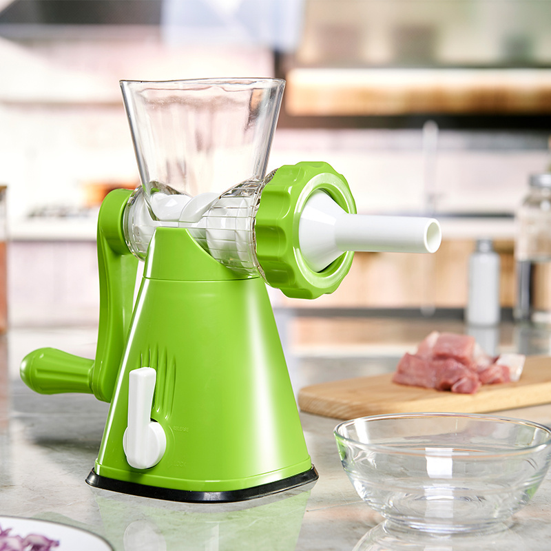 Home using manual plastic hand meat mincer chopper for sale