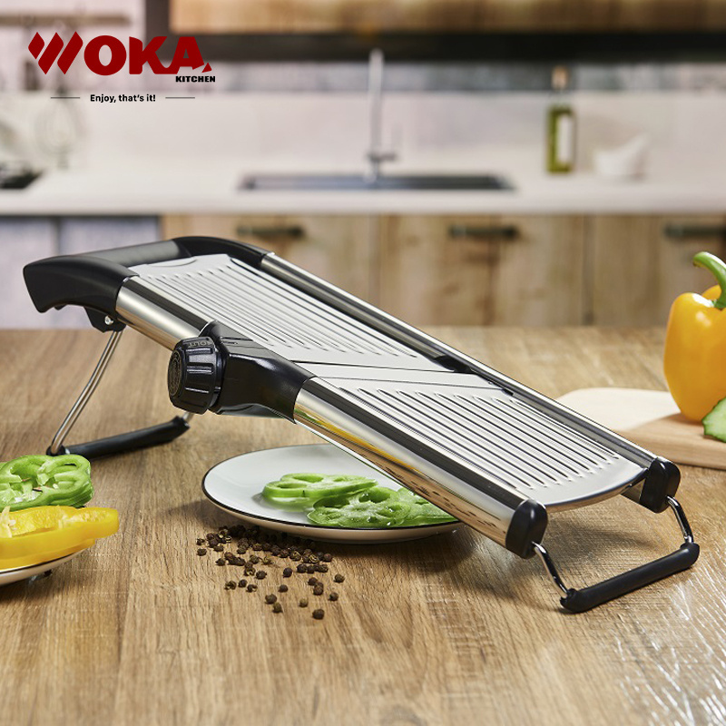 Mandoline slicer plastic use Julienne stainless steel blade manual vegetable Mandoline slicer