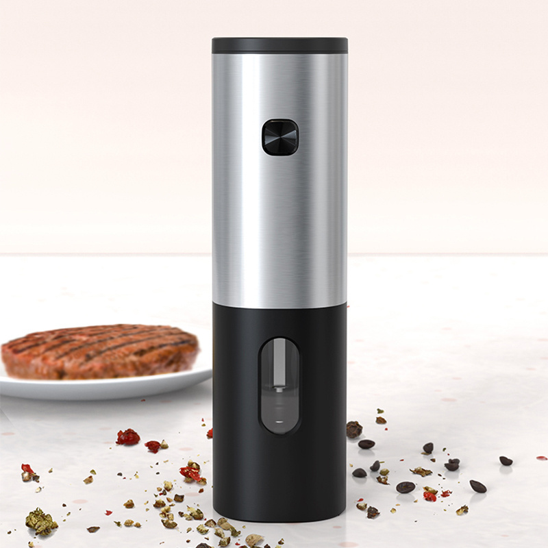 Gravity Electric Ceramic Salt Or Pepper Grinder Set Automatic Seasoning Salt And Pepper Shakers Spice Grinder Mill