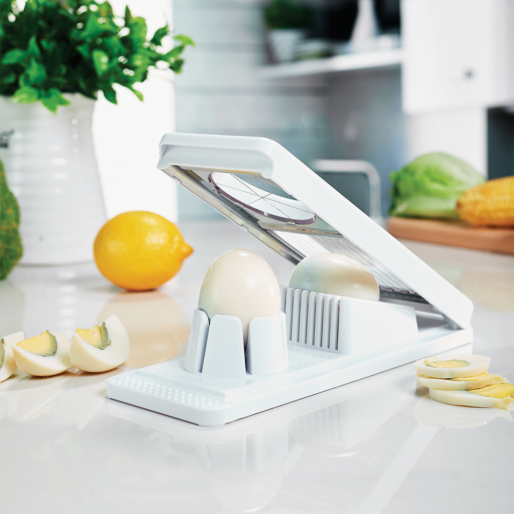 Wholesale best price manual 2 in 1 egg slicer