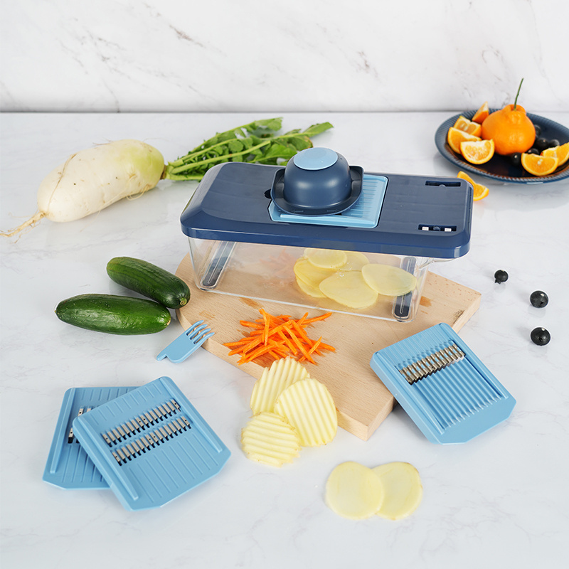 Vegetable Cutter Shredder With Container Salad Cutter Grater Vegetable Chopper Slicer Dicer