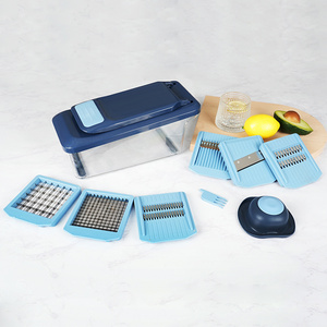 Vegetable Cutter Shredder With Container Salad Cutter Grater Vegetable Chopper Slicer Dicer