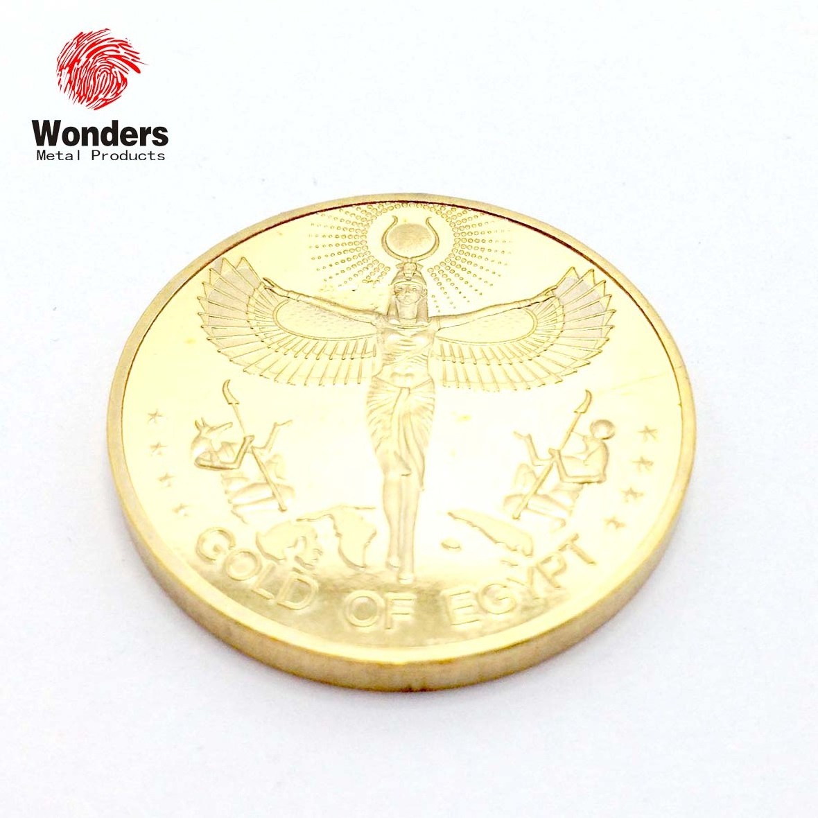 religious souvenir coin gold plated coin zinc alloy coin