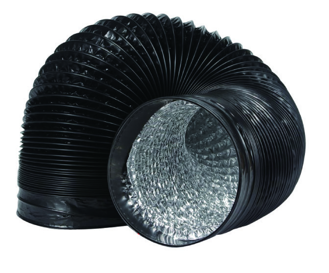 Hydroponics ventilation PVC aluminum combined flexible air duct