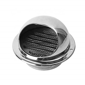 Stainless Steel Ventilation Exhaust Grille Wall Ceiling Grille Ducting Cover Outlet Heating Cooling Waterproof Air Vent Cap