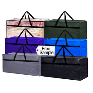 Lightweight 93L Heavy Duty  Large Moving Multicolor Storage Bags  for Space Saving Moving Storage