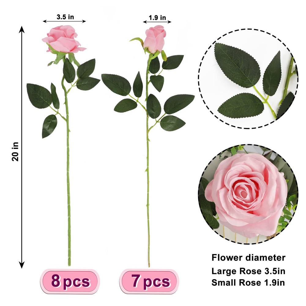 Roses Artificial Flowers Decorations flowers for decoration wedding flowers artificial