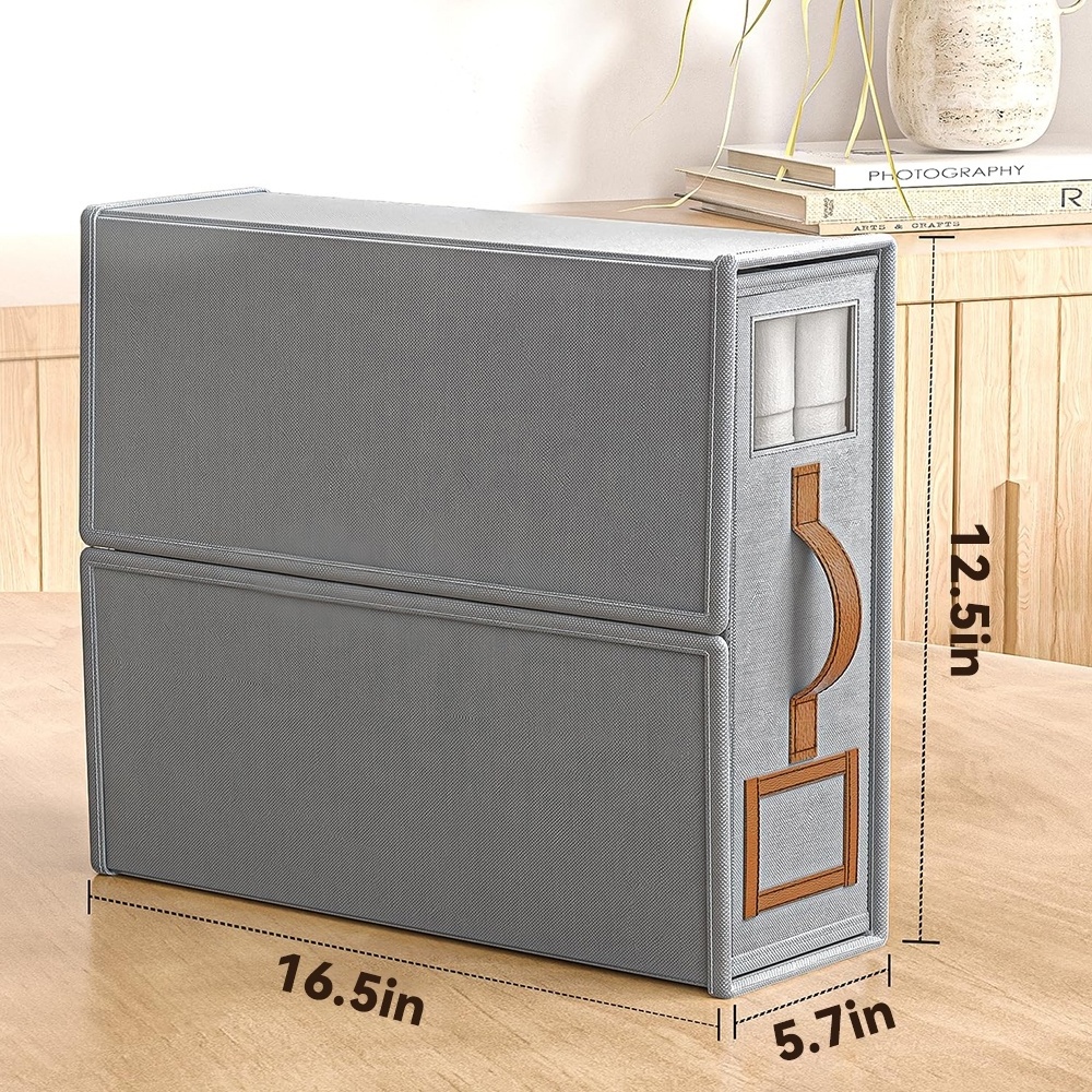 OEM OEM folder organizer foldable bed sheet set organizer, foldable sheetcube bed sheet cube organizer for linen