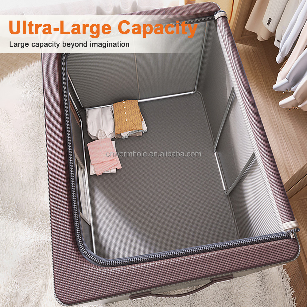 OEM OEM Foldable clothes storage Box Oxford Cloth Finishing storage boxes for clothes