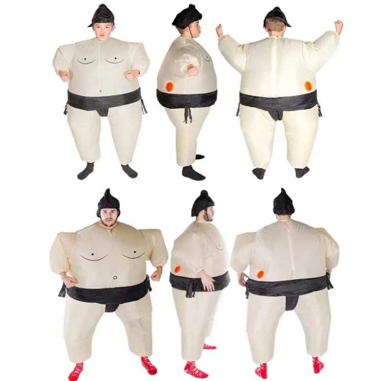 Festive Event Halloween Costume Stereo Inflatable Sumo Suit Holiday Party Performance Prop Clothes Inflatable Costume