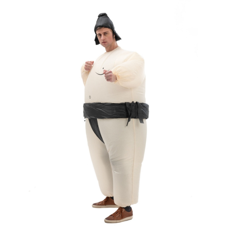 Fancy Dress Mascot Inflatable Ballet Costume Blow Up Sumo Suit Halloween Funny Performance ballerina Sumo Inflatable Costume