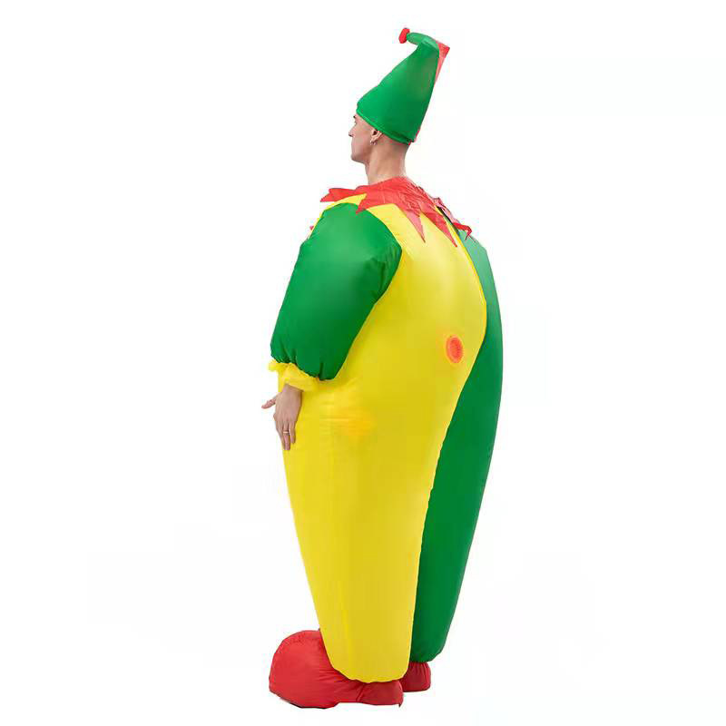 Halloween Celebration Handstand Clown Inflatable Suit Fun Outdoor Inflatable Back-to-school Toy Show Activity Inflatable Costume