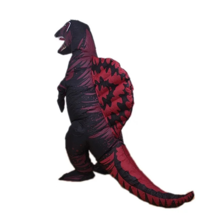 Adult Kids T-Rex Inflatable Dinosaur Costumes Suit Dress Anime Party Cosplay Carnival Halloween Costume For Man Woman