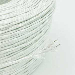 Type K thermocouple high temperature compensation wire glass fiber insulated thermocouple extension wire