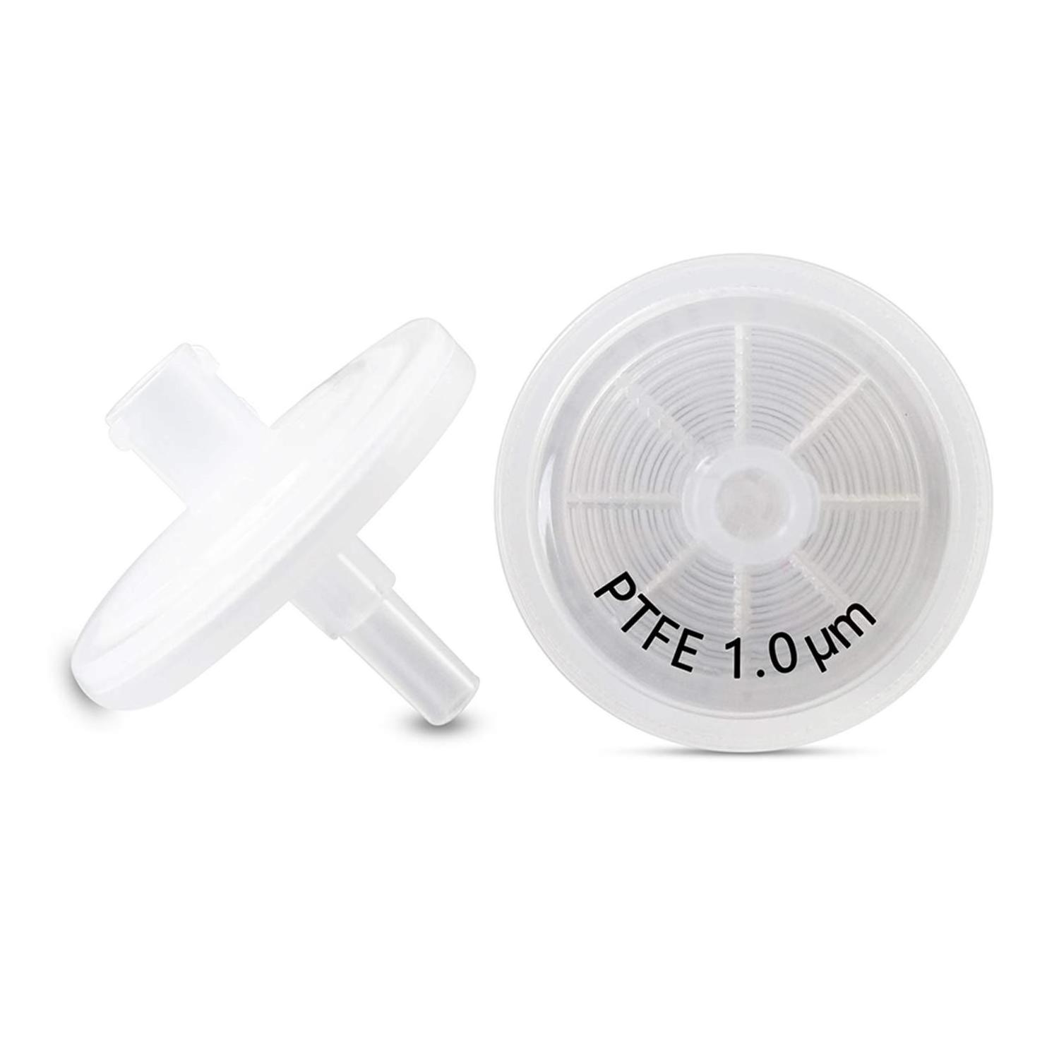 Membrane syringe filter 0.22 micron sterile MCE PES PTFE PVDF RC CA GF Nylon syringe filters