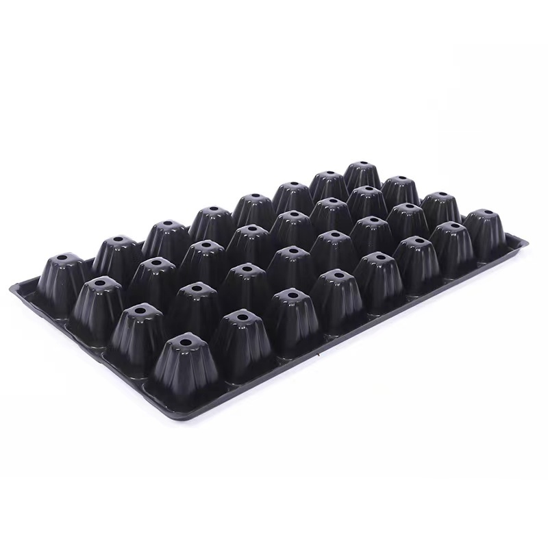 Plastic 21 Cells 50 Cells 128 Cells Garden Germination Plant Tray Seeding Nursery Plug Trays