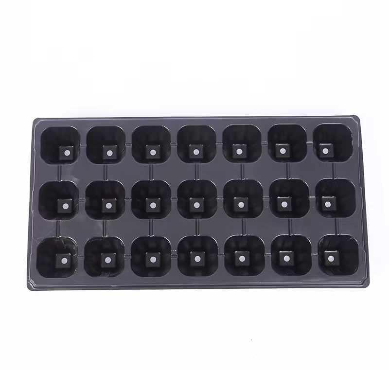 Plastic 21 Cells 50 Cells 128 Cells Garden Germination Plant Tray Seeding Nursery Plug Trays