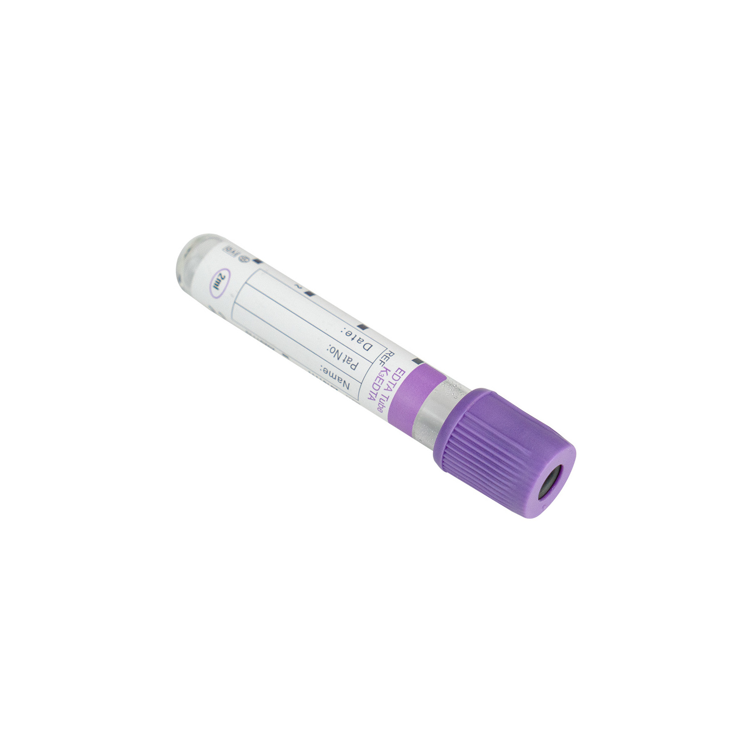 Medical Blood Collection Tube Violet CBC Test 13x75 Edta Tube Vacuum blood tube