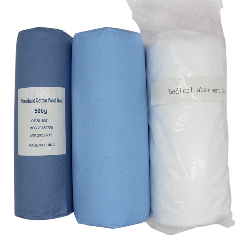 Medical Disposables Sterile Dental Absorbent Cotton Roll Cotton Wool 500g