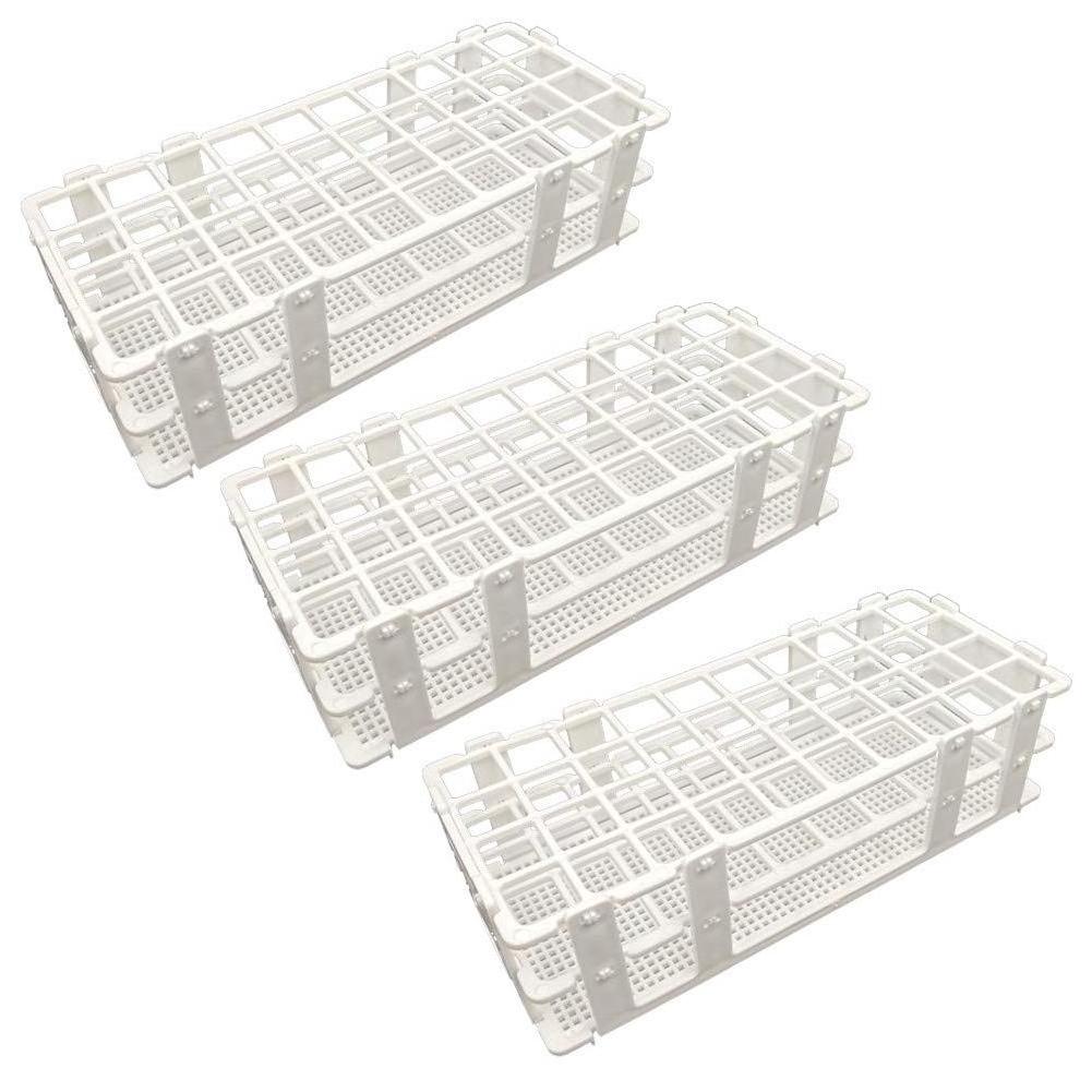 lab manufacturer plastic test tube holder display  rack 60 well test tube rack