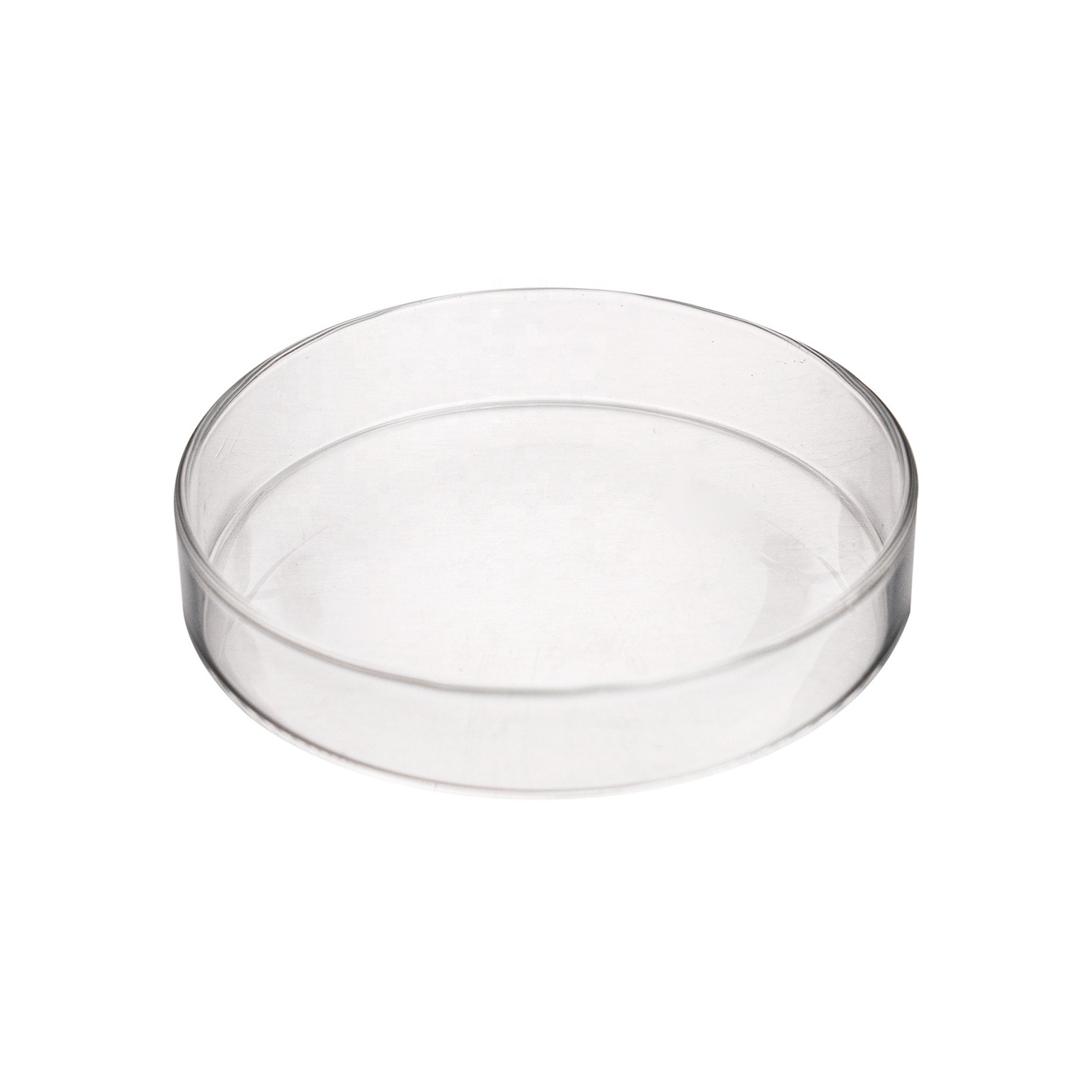 Laboratory Glassware 60mm 90mm 100mm Clear Borosilicate Glass Petri Dish With Lids Petri Dish For Microscopy