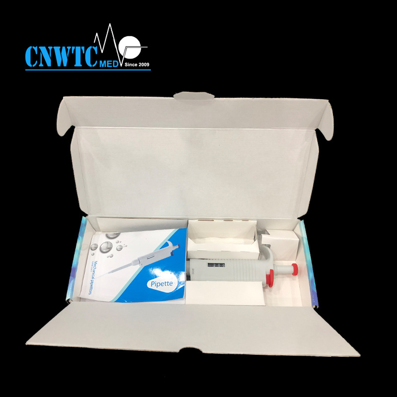 8 Channel Pipette Adjustable Volume Multichannel Pipette Mechanical Automatic Pipette