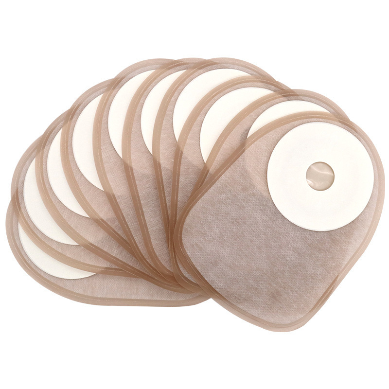 China Price Disposable Adult Open Stoma Ostomy 50mm 65mm 75mm Colostomy Bag