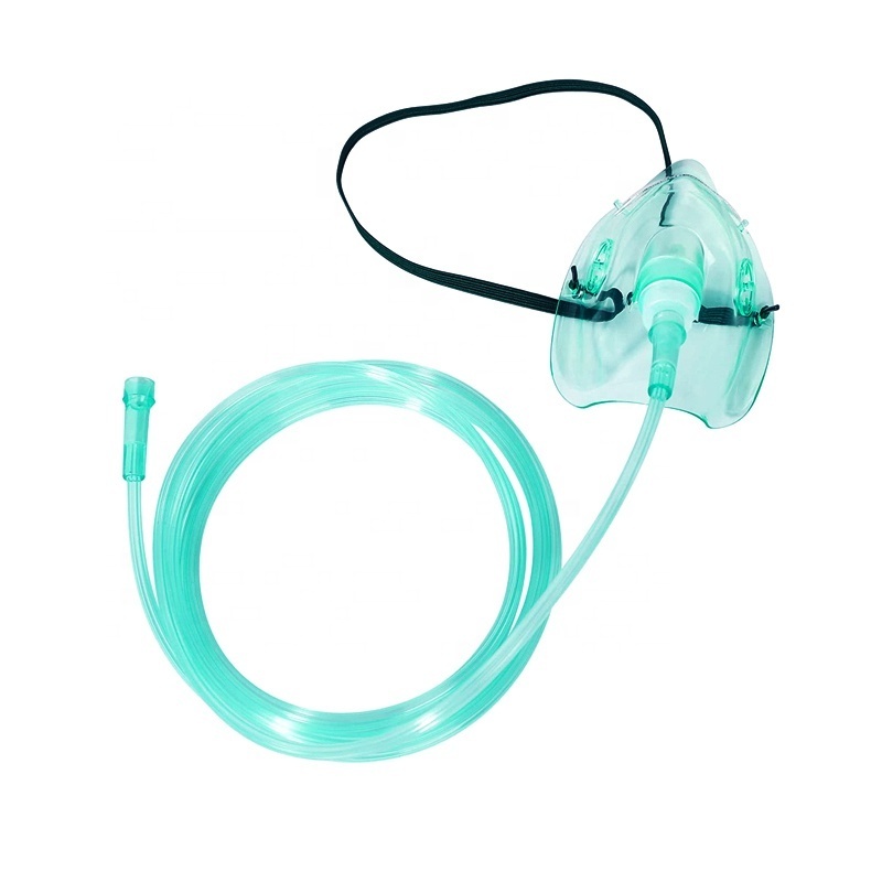 Medical Supply Nebulizer Breathing  Machine PVC Oxygen Mask Kit With Oxygen Tube