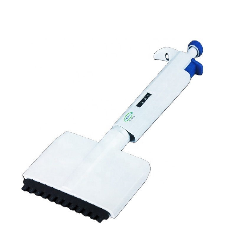 12 Channel Pipette Adjustable Volume Multichannel Pipette Mechanical Automatic Pipette