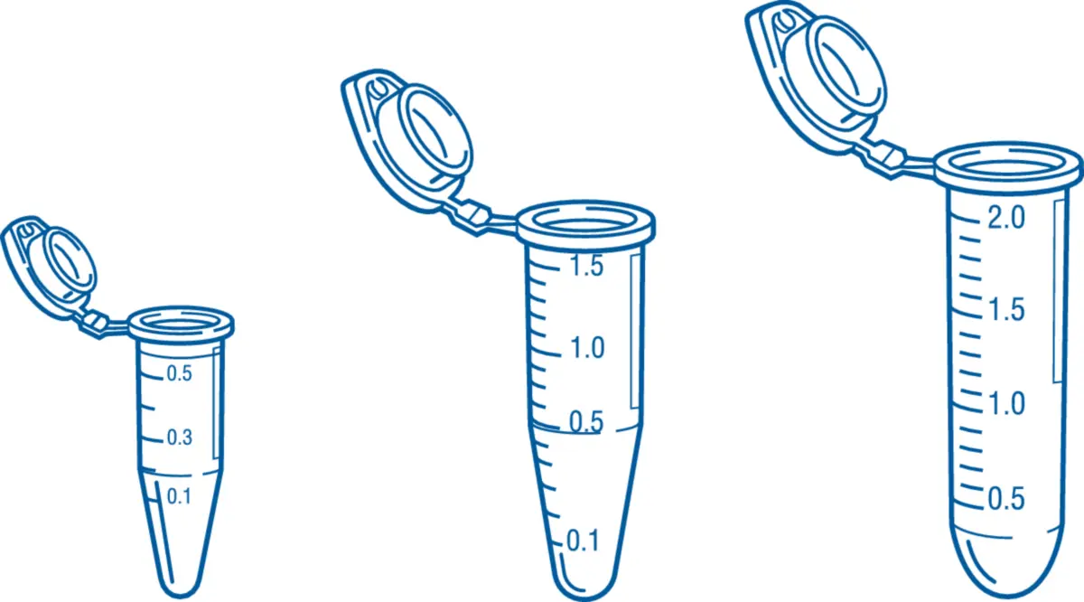 Laboratory Clear Plastic Microcentrifuge Falcon Tube MCT Conical Micro Centrifuge Tube 1.5ml