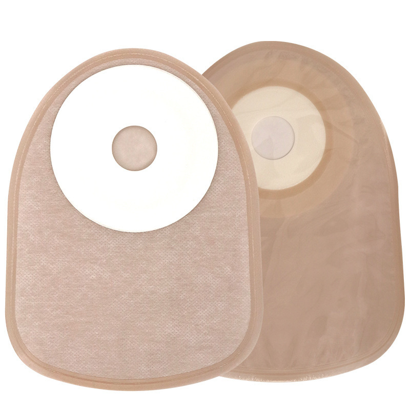 China Price Disposable Adult Open Stoma Ostomy 50mm 65mm 75mm Colostomy Bag