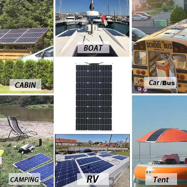 WTL Monocrystalline Para Casa 100W 400W 500W 700W 550W Foldable Paneles Solares System Kits Portable Flex Flexible Solar Panels